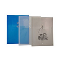 Letter Size Vertical Poly Envelope W/ String Closure & CD Holder